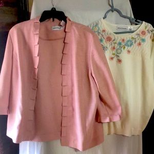 Alfred Dunner jacket and top